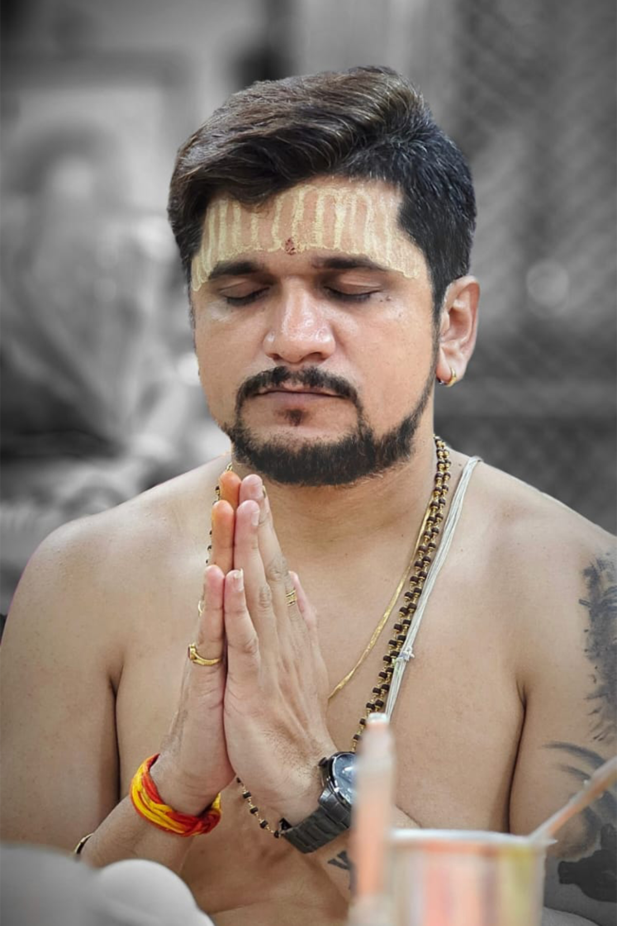 Pandit Samir Patankar Guruji performing Kaal Sarp Dosh Puja